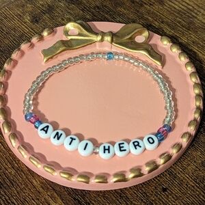 Swiftie Anti Hero Beaded Friendship Bracelet